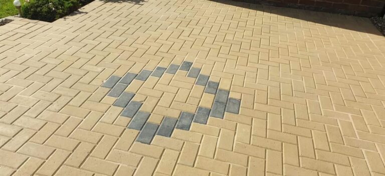 pressure washing stone